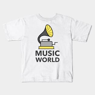 Music World Kids T-Shirt